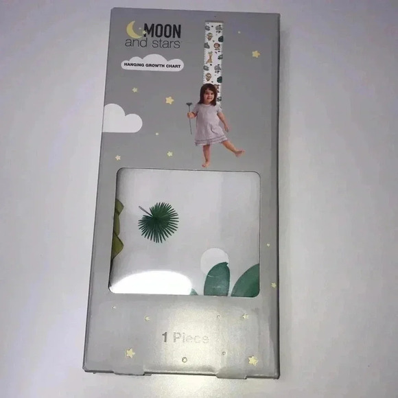 Moon and Stars Hanging Growth Chart New in Box - Picture 1 of 2